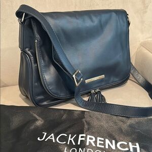 Jack French London Leather Bag NWOT